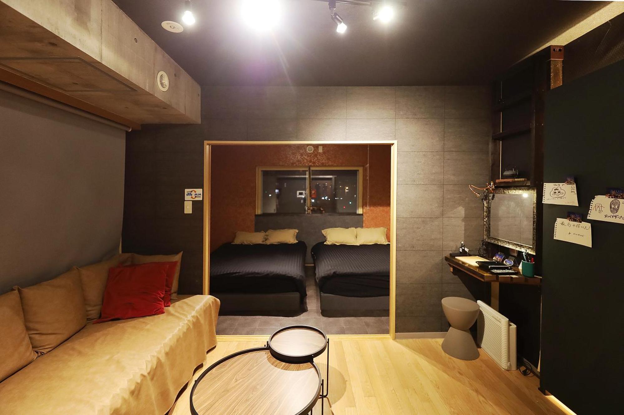 Biosvilla522-Sapporo Susukino Night- 1Room W-Beds2&S-Beds2 6Persons Eksteriør bilde