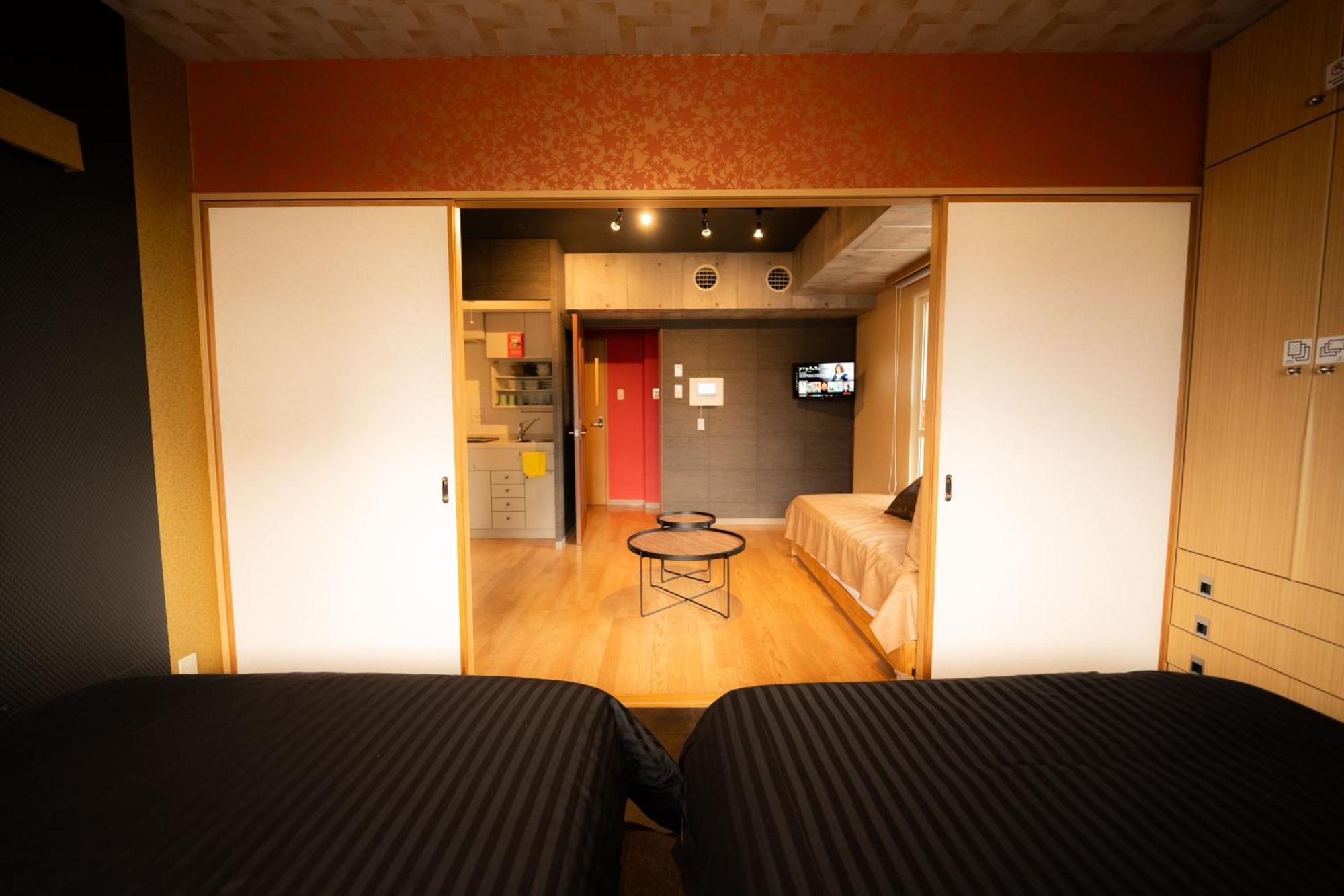 Biosvilla522-Sapporo Susukino Night- 1Room W-Beds2&S-Beds2 6Persons Eksteriør bilde