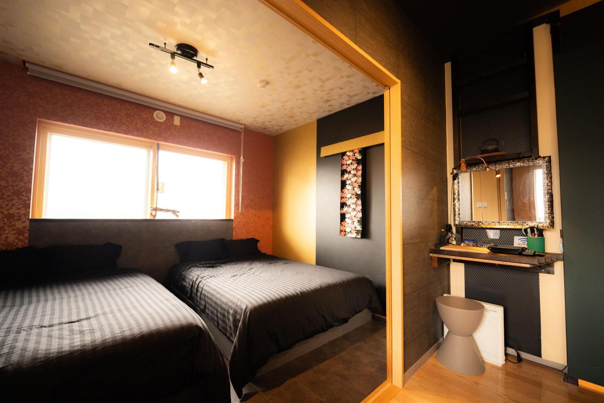 Biosvilla522-Sapporo Susukino Night- 1Room W-Beds2&S-Beds2 6Persons Eksteriør bilde