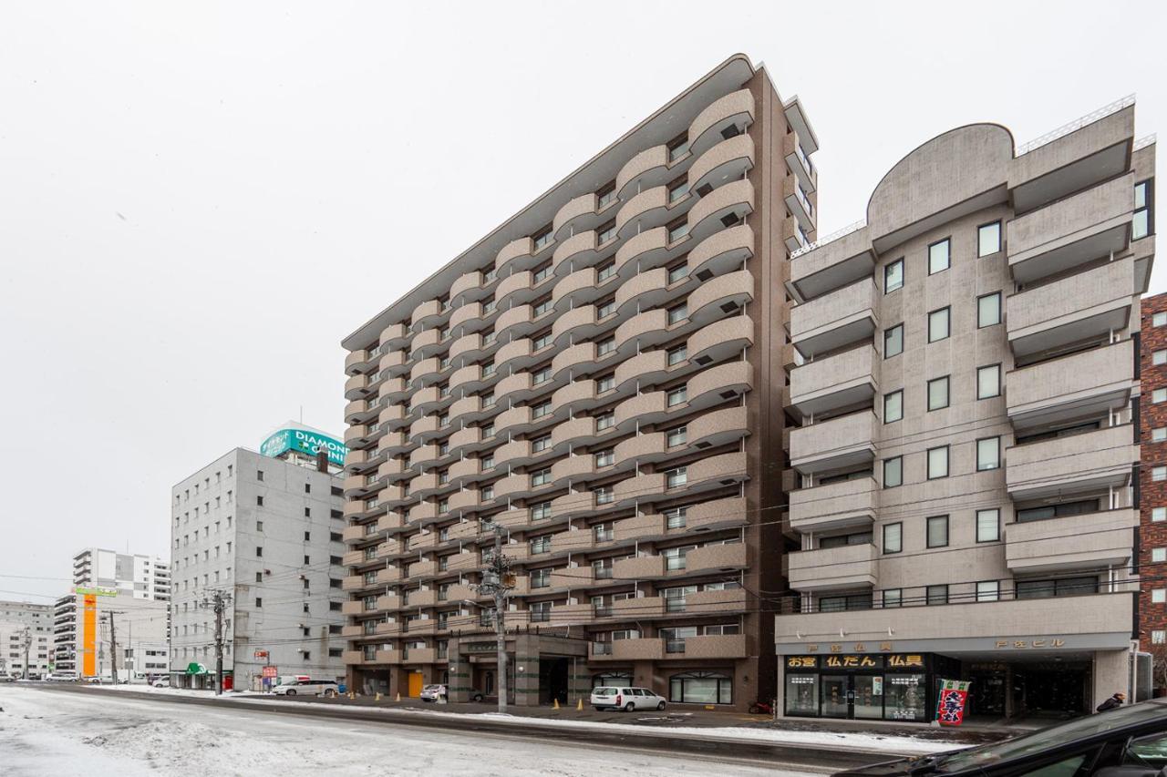 Biosvilla522-Sapporo Susukino Night- 1Room W-Beds2&S-Beds2 6Persons Eksteriør bilde